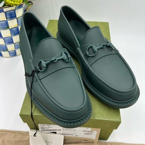 Men’s Gucci horse bit loafers size 9, made in Italy - Picture 1 of 8
